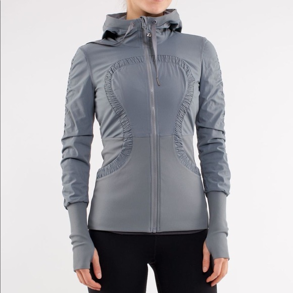 Lululemon Dance Studio II Jacket Size 6 Grey - Picture 1 of 11